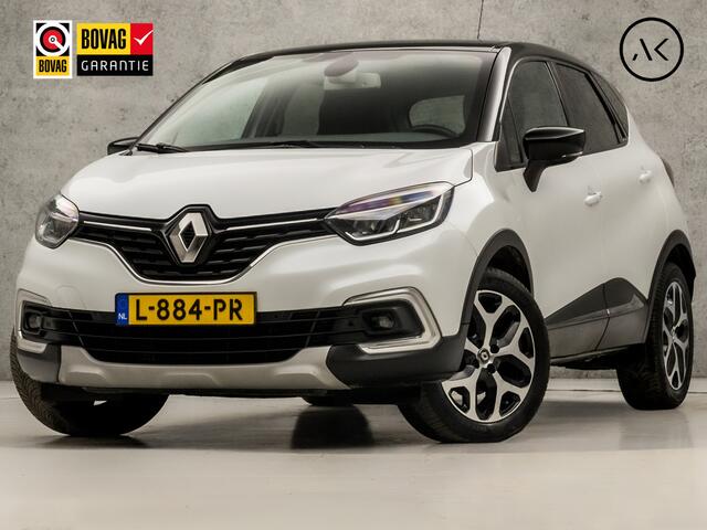 Renault CAPTUR 1.3 TCe Intens Automaat (APPLE CARPLAY, PARELMOER, NAVIGATIE, CLIMATE, CAMERA, SPORTSTOELEN, GETINT GLAS, LM VELGEN, KEYLESS, CRUISE, NIEUWSTAAT)
