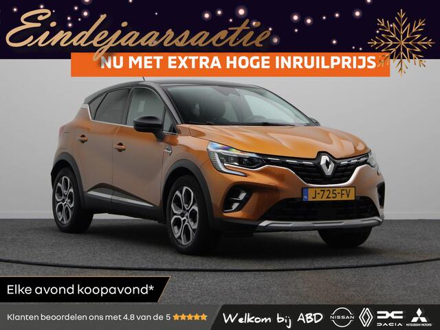 Renault CAPTUR TCe 130pk Intens | Climate control | Achteruitrijcamera | Adaptieve cruise control | Stuur verwarming | Dodehoek detectie |