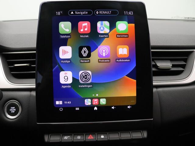 Renault CAPTUR 160pk mild hybrid techno Automaat Camera | Adapt. Cruise | Navi | Parkeersens. v+a | Stuurverw.