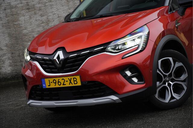 Renault CAPTUR 1.3 TCe 131PK! Automaat Edition One BJ2020 Lmv 18" | Led | Pdc | Keyless entry | Trekhaak | 360° Camera | Dashboard verlichting | App-Connect | Groot navi | Bose Audio | Climate control | Cruise control | Leder/Stof bekleding | Extra getint glas