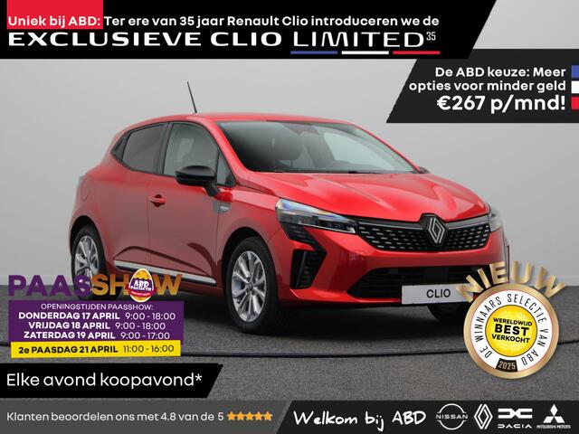 Renault CLIO Limited 35 TCe 90pk | Uniek bij ABD | 35-jarige jubileumeditie | Limited 35 design elementen |