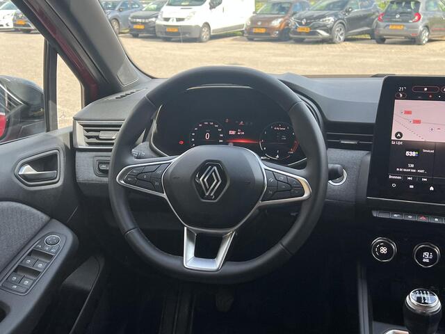 Renault CLIO 1.0 TCe 90 GPF techno | Navigatie groot | 17'' Lichtmetaal | Achteruitrijcamera | Key-less | Climate Control | DAB | LED | Cruise Control |