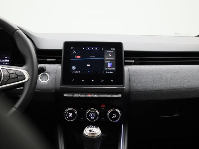 Renault CLIO TCe 90 Techno | Easy Link Navigatie met Apple Carplay & Android Auto | Lichtmetalen velgen | Metaalkleur | Parkeersensoren achter met camera | Climate Control |