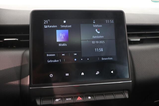 Renault CLIO 1.0 TCe 90 Equilibre | Parkeersensor | Airco | Lichtmetaal | AppleCarplay AndroidAuto navigatie | Cruise control |