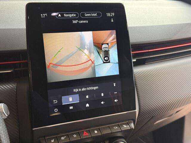Renault CLIO 1.3 TCe 130pk R.S. Line | Groot Navi | 360 | 17 " | Stoelverwarming | Carplay |