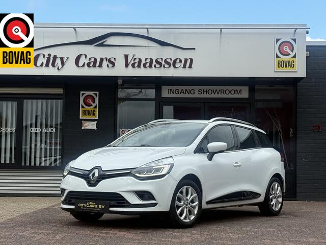 Renault CLIO Grandtour intens 0.9 TCe Intens org nl auto nap logisch navi climate ctr cruise ctr dagrijverlichting led lmv 16 inch pdc a trekhaak leder alcantara