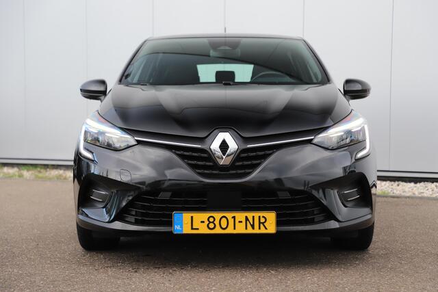 Renault CLIO 1.6 E-Tech Hybrid 140 Intens 140PK Automaat Half Leder Keyless 16 inch LMV Sfeerverlichting LED Navigatie Carplay Android Rijstrooksensor Climate Cruise Control Parkeersensor