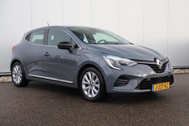 Renault CLIO 1.0 TCe Intens Trekhaak Half Leder Keyless 16 inch LMV LED Navigatie Achteruitrijcamera Carplay Android Rijstrooksensor Climate Cruise Control Parkeersensor