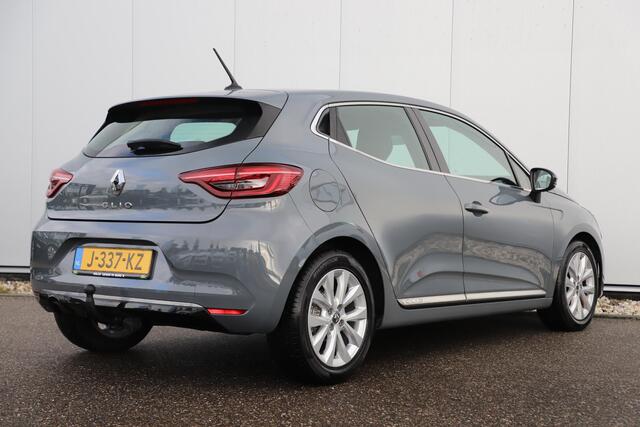 Renault CLIO 1.0 TCe Intens Trekhaak Half Leder Keyless 16 inch LMV LED Navigatie Achteruitrijcamera Carplay Android Rijstrooksensor Climate Cruise Control Parkeersensor