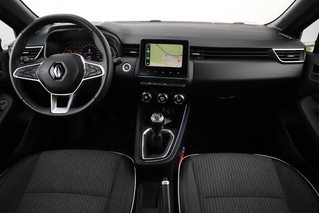 Renault CLIO 1.0 TCe Intens Half Leder 16 inch LMV LED Navigatie Achteruitrijcamera Carplay Android Climate Cruise Control Sfeerverlichting