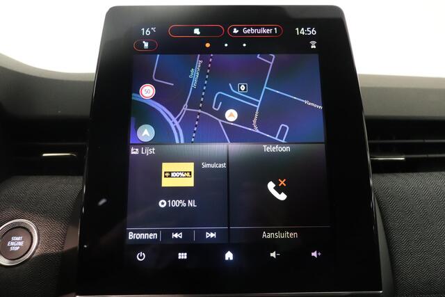 Renault CLIO 1.6 E-Tech Full Hybrid 145 techno | Navigatie | Camera | 17"Lichtmetaal | Smartphone intergratie | Key-less | LED koplampen | Climate control |