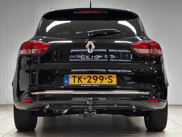 Renault CLIO Estate 0.9 TCe Limited/ Trekhaak/ DAB+/ Keyless/ Navi/ Airco/ Cruise/ Elek. pakket/ Isofix/ Bluetooth/ Armsteun/ Multi. LEDER. Stuur/ 16'' LMV/ Mistl./ PDC/ Extra getint glas.