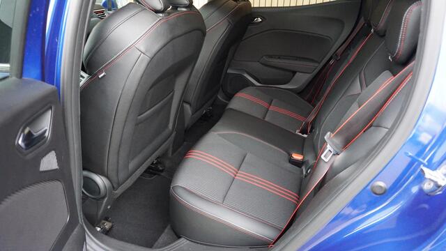 Renault CLIO 1.6 E-Tech Hybrid 140pk R.S. Line Navi 17inch LM Sporstoelen LED *NL auto* IronBlauw Metallic *1e Eigenaar* 68295km!