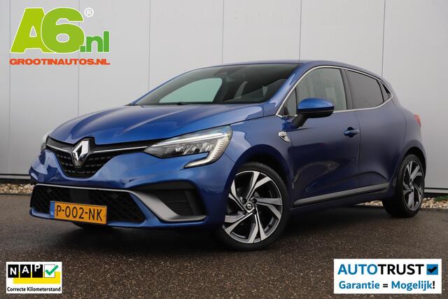 Renault CLIO 1.0 TCe R.S. Line Half Leder Navigatie Achteruitrijcamera Sfeerverlichting 16 inch LMV All-season banden Carplay Android Climate Cruise Control