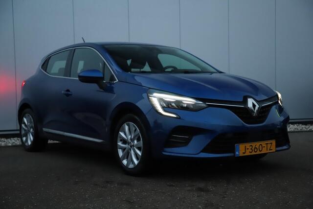 Renault CLIO 1.0 TCe Intens 101PK Half Leder Sfeerverlichting 17 inch LMV Full LED Climate Cruise Control Navigatie Carplay Android Parkeersensor Rijstrooksensor