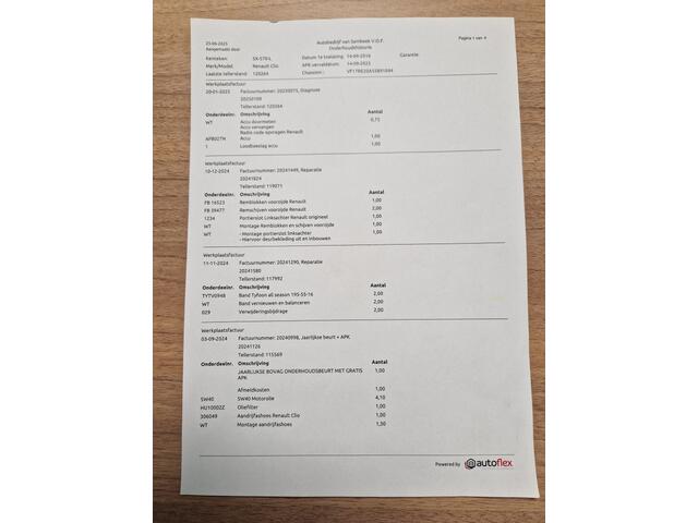 Renault CLIO Estate 0.9 TCe Authentique Nwst.12 mnd garantie