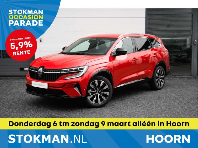 Renault ESPACE E-Tech Hybrid 200 techno 7 persoons | Rouge Flamme | 7P | Camera achter | Google | | incl. Bovag rijklaarpakket met 12 maanden garantie |