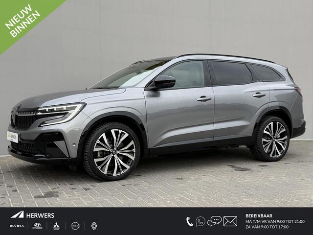 Renault ESPACE E-Tech full hybrid 200 iconic 7p. Automaat / 7 Zitplaatsen / Pack Harman Kardon premium sound / Pack Advanced Drive Assist / Apple Carplay Android Auto / Panoramadak / Harman Kardon / Head-Up Display /