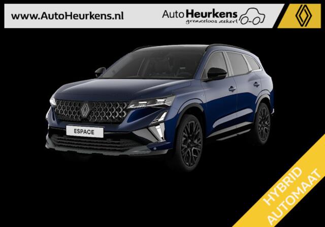 Renault ESPACE E-Tech full hybrid 200 esprit Alpine 7p. | SPECIALE EINDEJAARSPRIJS ! | Pack Comfort | Pack Light & Sound |