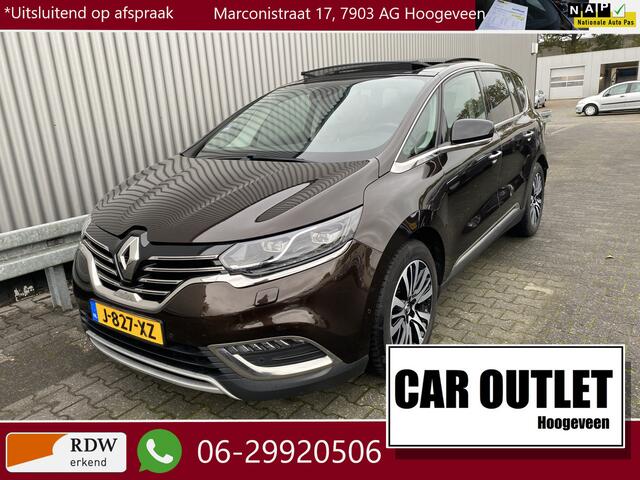 Renault ESPACE 1.6 TCe Initiale Paris 7p. Pano, Leer, Navi, nw. APK - Inruil Mogelijk -