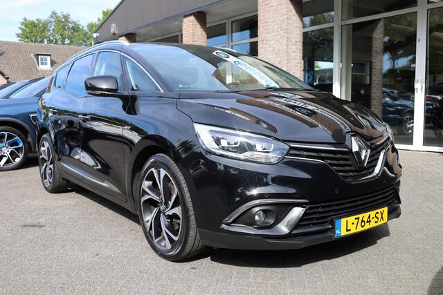 Renault GRAND SCENIC 1.2 TCe Bose 7p. TREKHAAK CARPLAY PANO HALF-LEER NAVI CRUISE CLIMA DAB 2XPDC 20''LMV