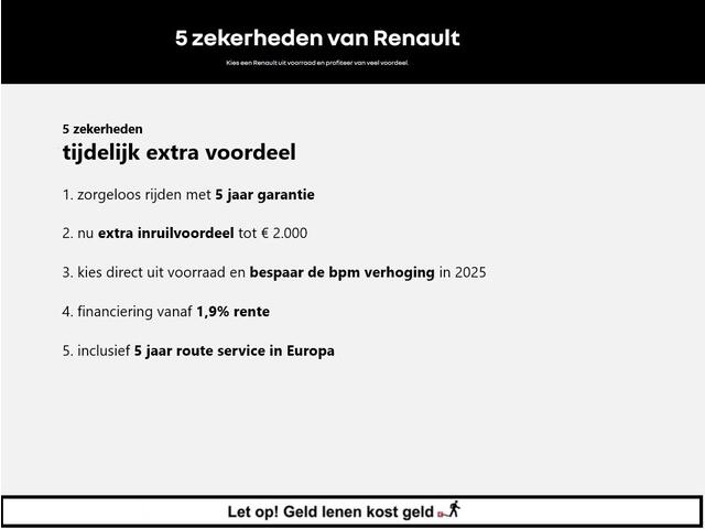 Renault KANGOO E-Tech Advance L1 44 kWh / Uit Voorraad Leverbaar /