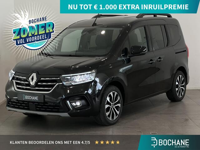 Renault KANGOO 1.3 TCe 130 GPF Luxe L2 | Keyless | Stoelverwarming | Navigatie | Climate Control | Cruise Control | Lichtmetalen velgen 17" | Parkeersensoren voor, zij, achter en achteruitrijcamera