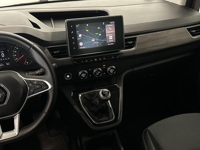 Renault KANGOO 1.3 TCe 130 GPF Luxe L2 | Keyless | Stoelverwarming | Navigatie | Climate Control | Cruise Control | Lichtmetalen velgen 17" | Parkeersensoren voor, zij, achter en achteruitrijcamera