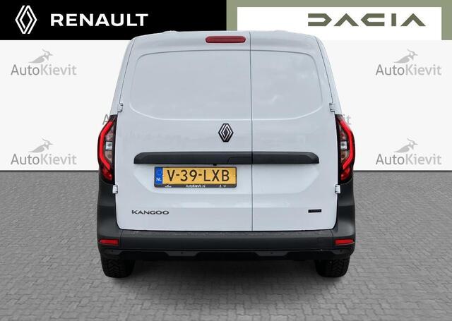 Renault KANGOO E-Tech Extra L2 44 kWh vierseizoensbanden en extended grip,houten laadvloer en polypro zijwandbekleding laadruimte,16" lm velgen