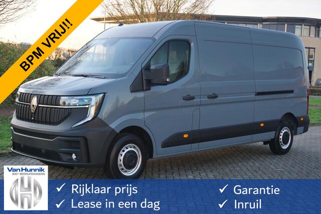 Renault MASTER T35 170PK L3H2 BPM VRIJ!! 10" R-Link Navi, Camera, LED 2x Schuifdeur!! NR. 852