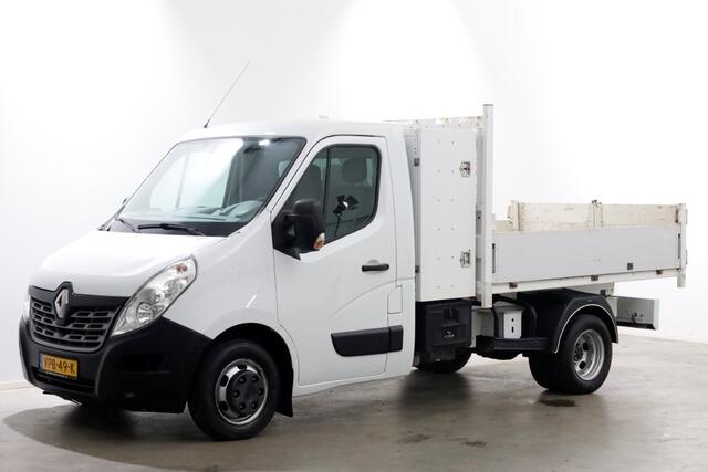 Renault MASTER T35 2.3 dCi E6 165pk Kipper dubbel lucht Trekhaak 3500kg 02-2017
