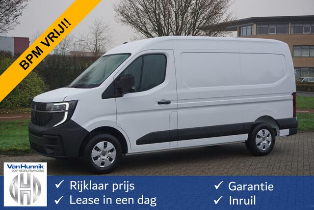 Renault MASTER T35 2.0 150PK Extra L2H2 BPM VRIJ!! 10" R-Link Navi, Camera, Cruise!! NR. A351*