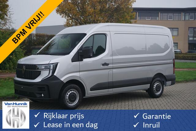 Renault MASTER T35 170PK L2H2 BPM VRIJ!! 10" R-Link Navi, Camera, LED, 270° Deur!! NR. 970