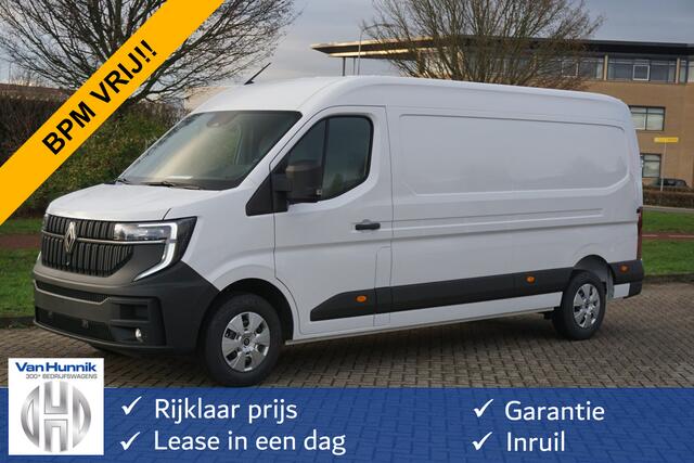Renault MASTER T35 2.0 170PK Extra L3H2 BPM VRIJ!! 10" R-Link Navi, Camera, Cruise Clima!! NR. A688*