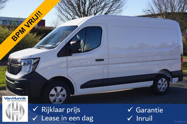 Renault MASTER T35 2.0 150PK Extra L2H2 BPM VRIJ!! 10" R-Link Navi, Camera, Clima, Cruise!! NR. 216