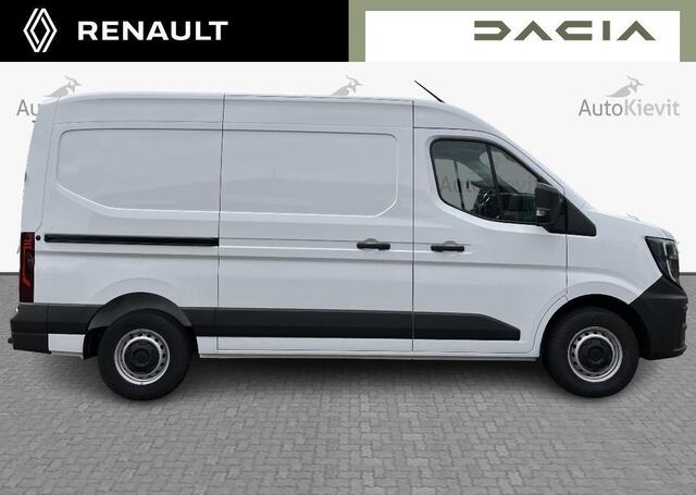 Renault MASTER T35 2.0 dCi 130 L2H2 Advance - zijschuifdeur links - openR link navigatiesysteem - vierseizoenbanden - trekhaak - houten laadvloer en zijwandbekleding - achteruitrijcamera - rear step - Reservewie