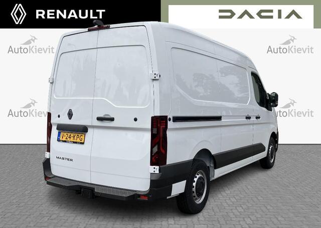 Renault MASTER T35 2.0 dCi 130 L2H2 Advance - zijschuifdeur links - openR link navigatiesysteem - vierseizoenbanden - trekhaak - houten laadvloer en zijwandbekleding - achteruitrijcamera - rear step - Reservewie