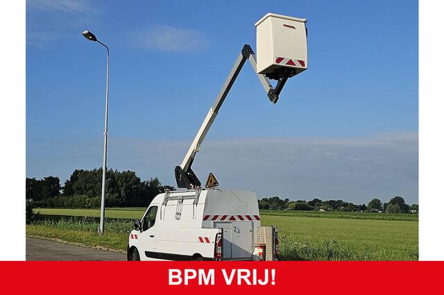 Renault MASTER 2.3 L2H2 Hoogwerker 10.5M- 12Meter-Werkhoogte Nacelle Airco Nieuw-Model Euro6!