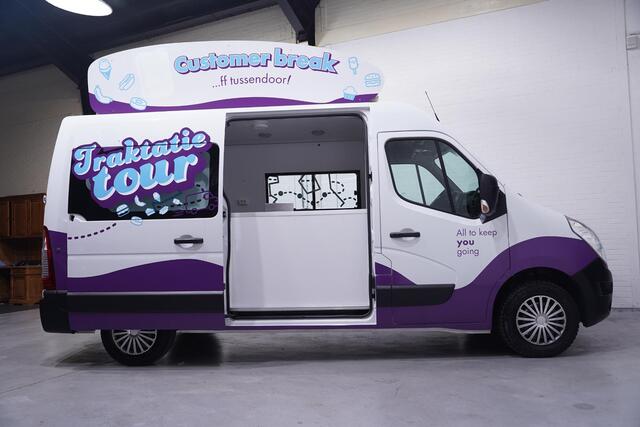 Renault MASTER 2.3 dCi 130 pk L2H2 Verkoop/Snackwagen Airco, Navi, Trekhaak, 2-Zits, Marge Auto