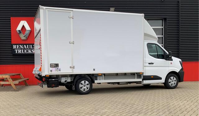Renault MASTER E-Tech T35 87 kWh 130 kW snelladen L3 Bakwagen Citybox met laadklep 750Kg DHollandia, Camera, Multimedia, Verwarmde voorruit.