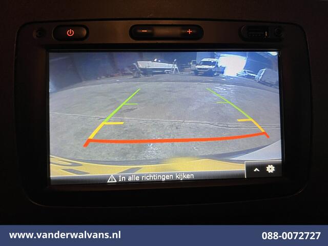 Renault MASTER 2.3 dCi 131pk L3H2 Euro6 Airco | Camera | Navigatie | Cruisecontrol | 270 Graden Achterdeuren Parkeersensoren, Bijrijdersbank