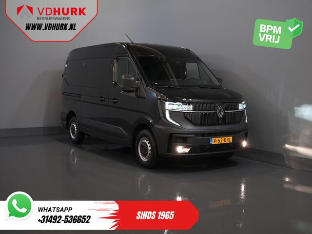 Renault MASTER T35 2.0 dCi 130 pk L2H2 Advance BPM VRIJ! LED/ 2.5t Trekverm./ Navi/ Carplay/ Camera/ Climate/ PDC/ Cruise/ Trekhaak