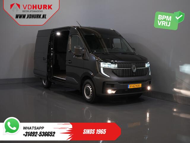 Renault MASTER T35 2.0 dCi 130 pk L2H2 Advance BPM VRIJ! LED/ 2.5t Trekverm./ Navi/ Carplay/ Camera/ Climate/ PDC/ Cruise/ Trekhaak