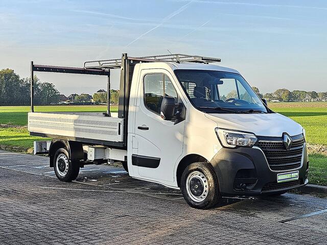 Renault MASTER T35 2.3 dCi 135 L2 Open-Laadbak NAP Airco 136Pk Euro6 Trekhaak 1e Eigenaar Oh-Historie!
