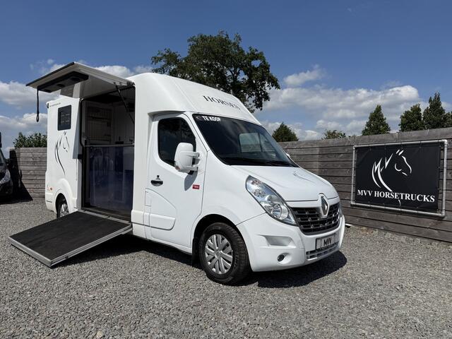 Renault MASTER PAARDENWAGEN BARBOT 2019 | HENGST | 3 ZITS | LEER | B-RIJBEWIJS | NL KENTEKEN