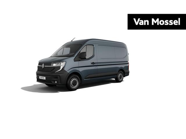 Renault MASTER T35 2.0 dCi 130 L2H2 Advance | Nieuw | BPM-vrij | Rijklaarprijs | openR link navigatiesysteem met 10\" touchscreen |Google-integratie en Google Maps | vierseizoenbanden met spatschermen |trekhaak en op- en ombouw module |houten laadvloer en polypro zijwan