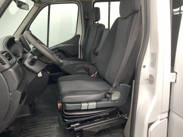 Renault MASTER T35 2.3 dCi 165 L4 Dub Cab PickUp Navi 6 Zits Trekhaak 3500 kg Dub Lucht Bakmaat L.395/B.215/H.0.40 CM .Euro 6