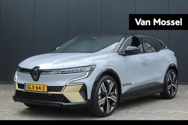 Renault MEGANE E-Tech EV60 Optimum Charge Iconic | Google Navigatie | Apple & Android Carplay | Parkeersensoren Voor & Achter | 360 Camera | Adaptieve Cruise Control | Privacy Glass | Lederen Bekleding | Keyless Entry |