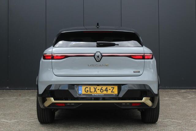 Renault MEGANE E-Tech EV60 Optimum Charge Iconic | Google Navigatie | Apple & Android Carplay | Parkeersensoren Voor & Achter | 360 Camera | Adaptieve Cruise Control | Privacy Glass | Lederen Bekleding | Keyless Entry |