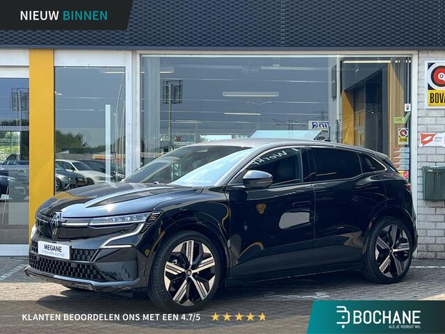 Renault MEGANE E-Tech comfort range iconic 60 kWh | Direct leverbaar | 360 graden camera | Stoel & stuur verwarming | Cruise adaptief | Harman & Kardon |